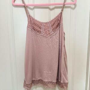 American Eagle Mauve Delicate Top